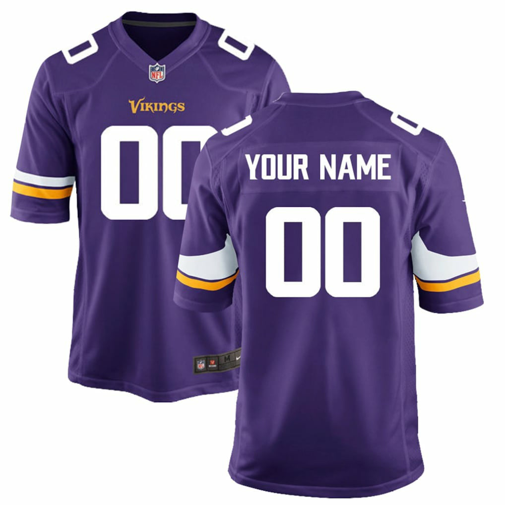 Minnesota Vikings Youth Custom Game Jersey | Nike cheap