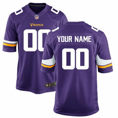 Minnesota Vikings Youth Custom Game Jersey | Nike cheap