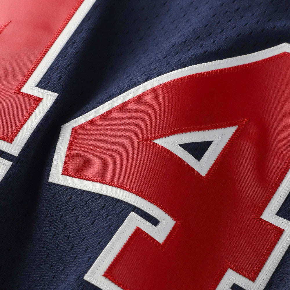 Reggie Jackson California Angels Authentic Batting Practice Jersey - Navy | Mitchell & Ness