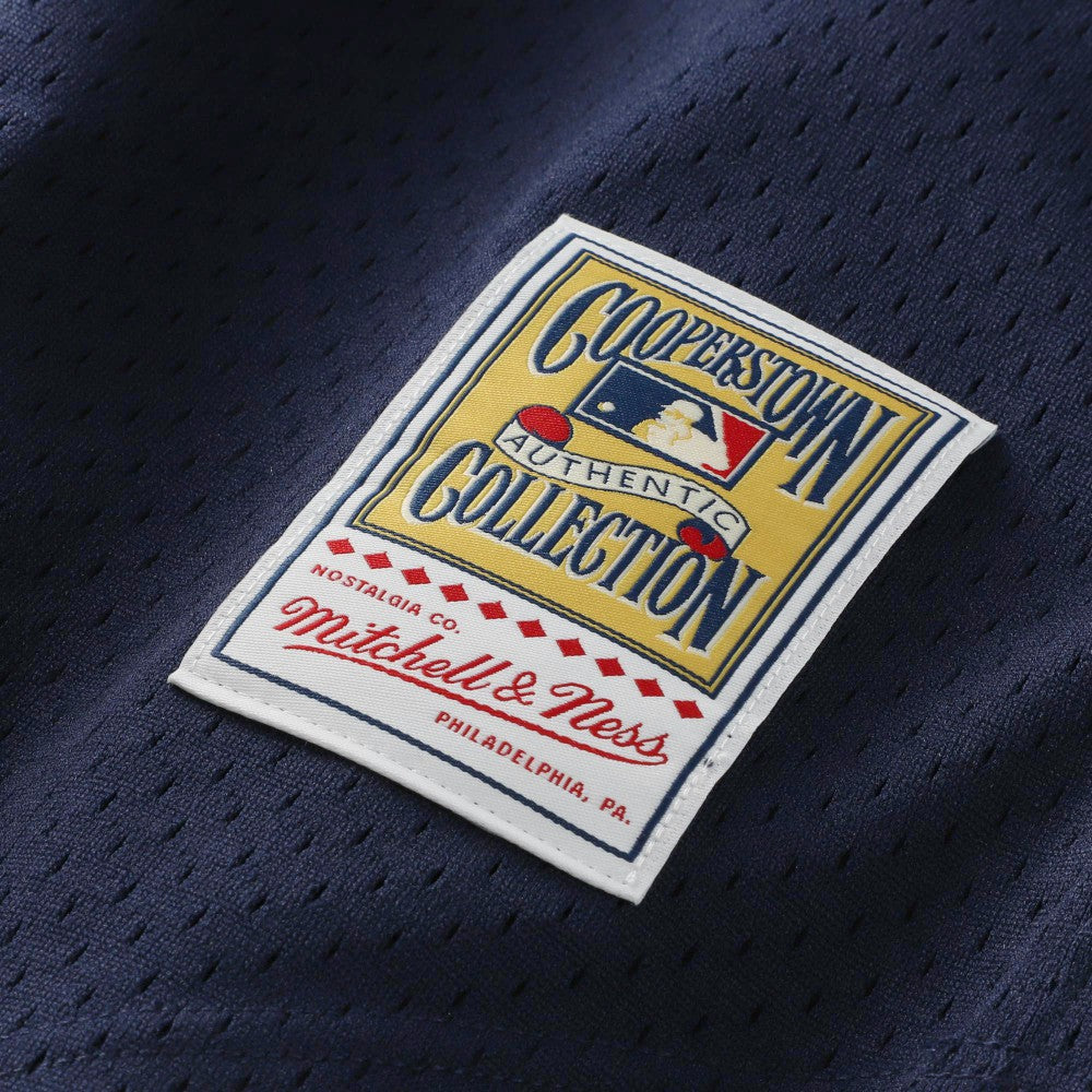 Reggie Jackson California Angels Authentic Batting Practice Jersey - Navy | Mitchell & Ness