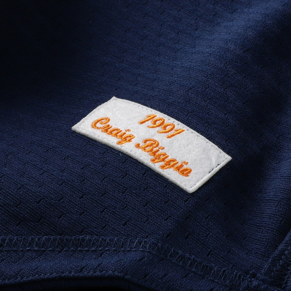 Craig Biggio Houston Astros Authentic Batting Practice Jersey - Navy | Mitchell & Ness