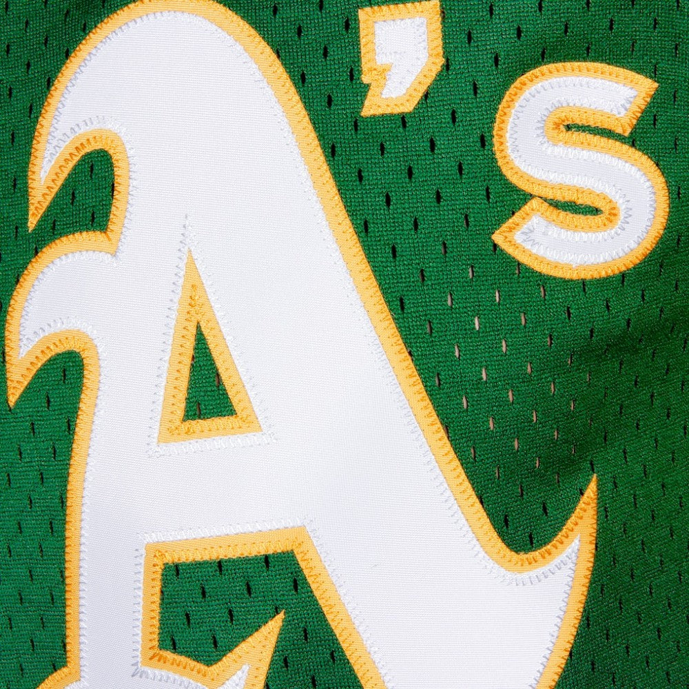 Reggie Jackson Athletics Authentic Batting Practice Jersey - Green | Mitchell & Ness
