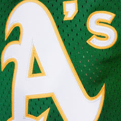 Reggie Jackson Athletics Authentic Batting Practice Jersey - Green | Mitchell & Ness