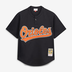 Cal Ripken Jr. Baltimore Orioles Authentic Batting Practice Jersey - Black | Mitchell & Ness