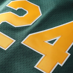 Rickey Henderson Athletics Authentic Batting Practice Jersey - Green | Mitchell & Ness