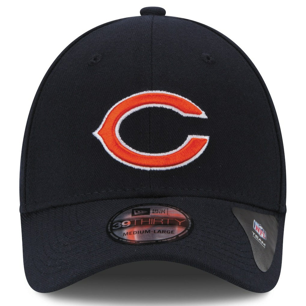 Chicago Bears New Era 39THIRTY Team Classic Flex Hat - Navy Blue on sale