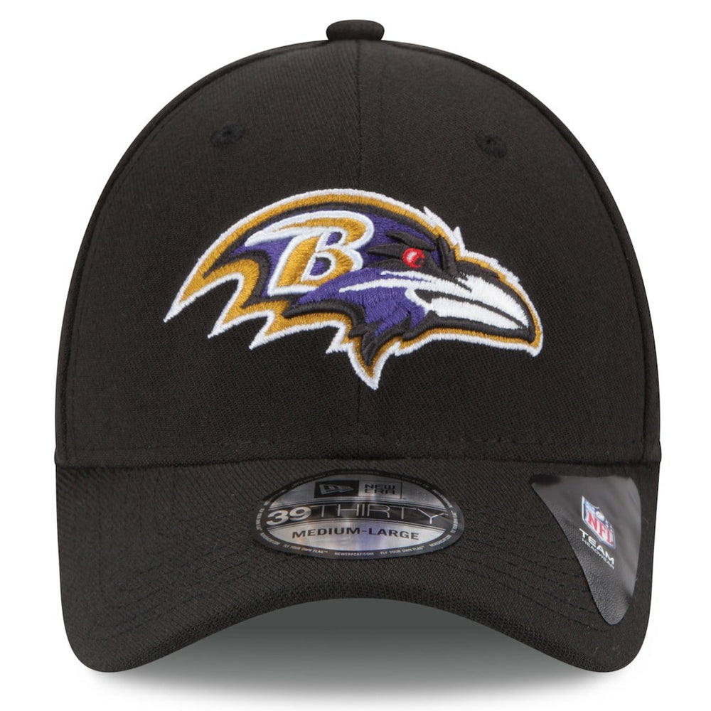 Baltimore Ravens New Era 39THIRTY Team Classic Flex Hat - Black cheap