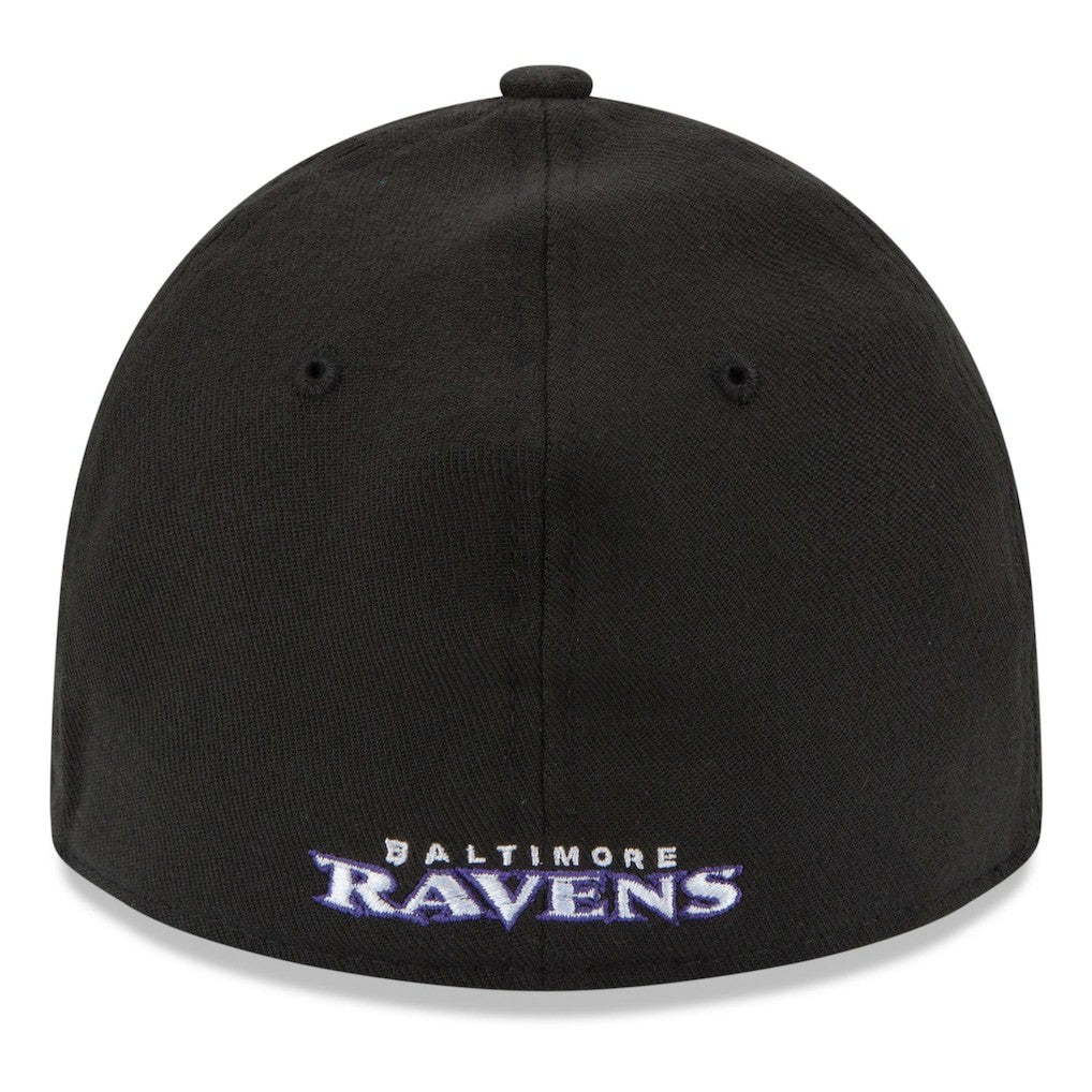 Baltimore Ravens New Era 39THIRTY Team Classic Flex Hat - Black cheap