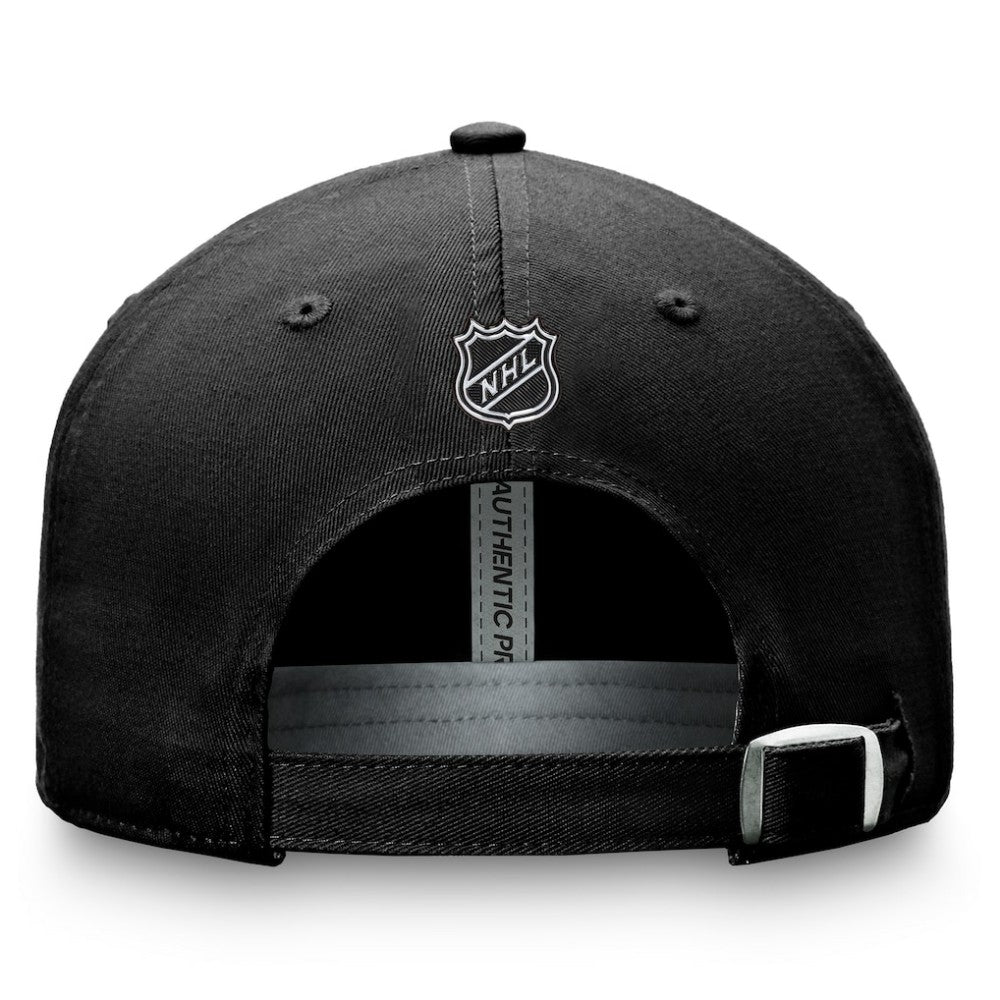 Chicago Blackhawks Fanatics Authentic Pro Prime Adjustable Hat – Black