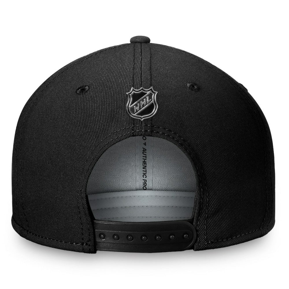Pittsburgh Penguins Fanatics Authentic Pro Prime Snapback Hat – Black