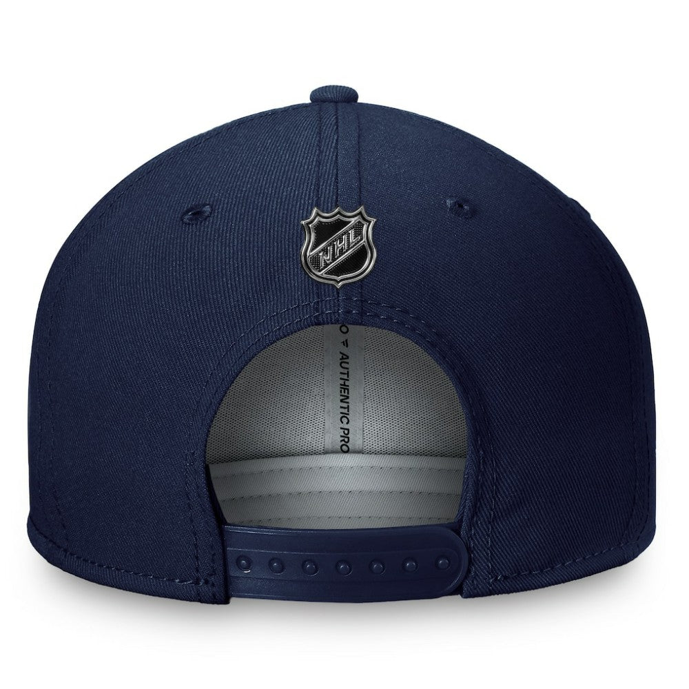 St. Louis Blues Fanatics Authentic Pro Prime Snapback Hat – Navy