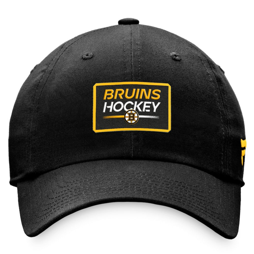 Boston Bruins Fanatics Women's Authentic Pro Rink Adjustable Hat Black