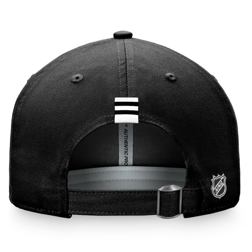 Chicago Blackhawks Fanatics Women's Authentic Pro Rink Adjustable Hat Black