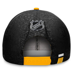 Pittsburgh Penguins Fanatics Authentic Pro Rink Two-Tone Snapback Hat – Black/Gold