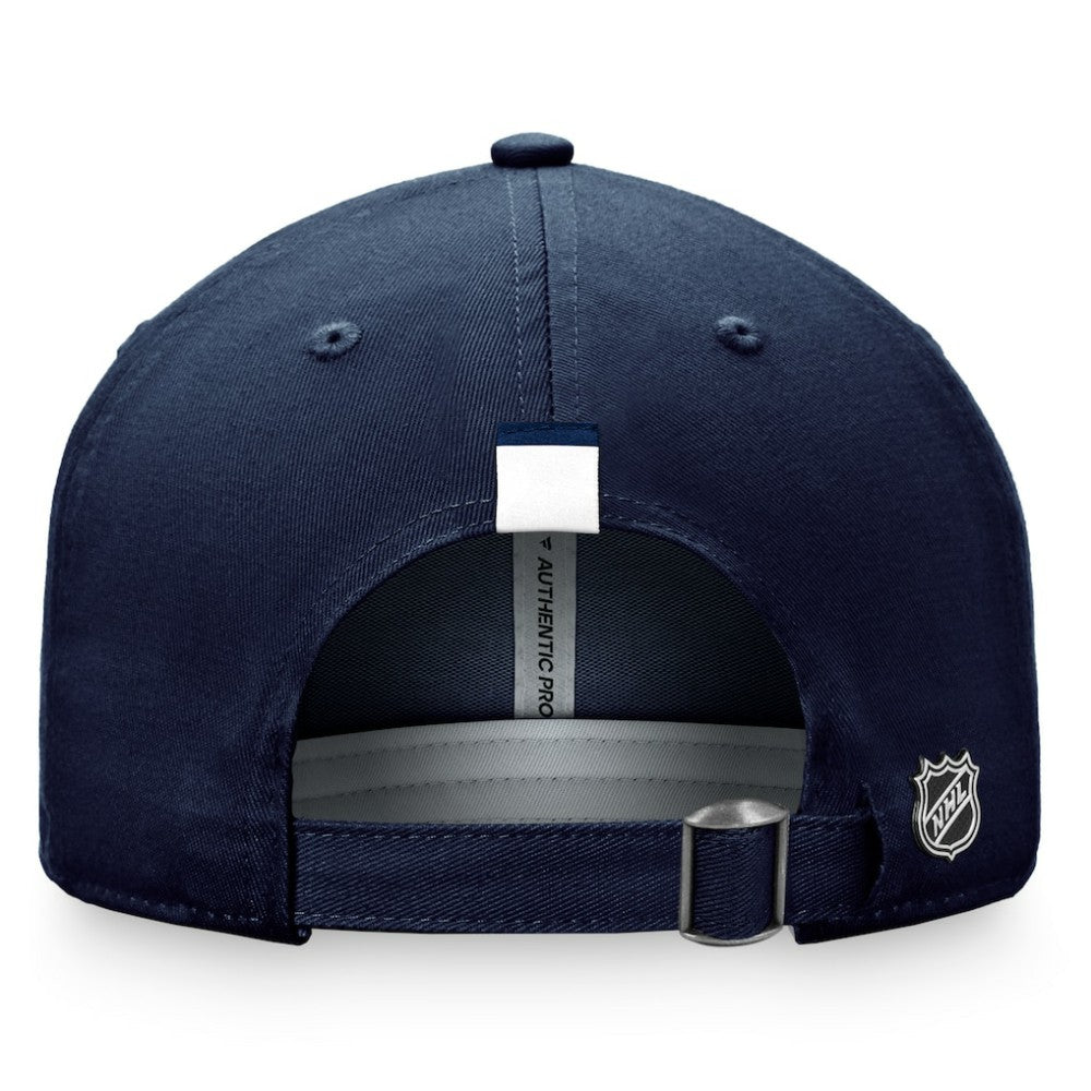 Washington Capitals Fanatics Women's Authentic Pro Rink Adjustable Hat Navy