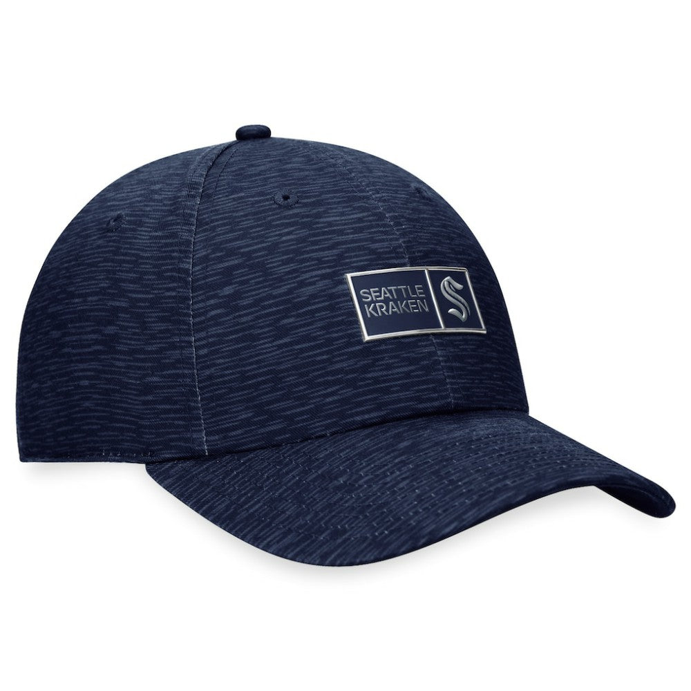 Seattle Kraken Fanatics Authentic Pro Road Adjustable Hat Deep Sea Blue
