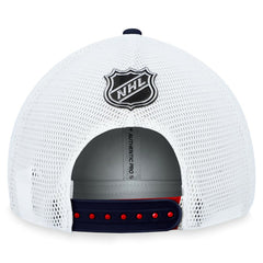 Washington Capitals Fanatics Authentic Pro Rink Trucker Adjustable Hat Red