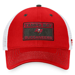 Tampa Bay Buccaneers Fundamentals Trucker Adjustable Hat - Red/White cheap