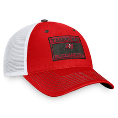 Tampa Bay Buccaneers Fundamentals Trucker Adjustable Hat - Red/White cheap