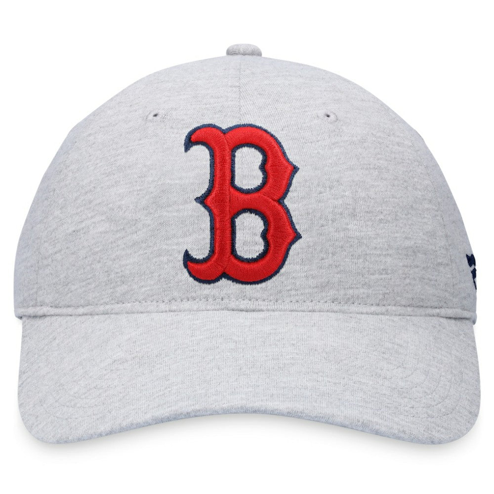 Boston Red Sox Logo Adjustable Hat - Heather Gray