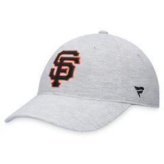 San Francisco Giants Logo Adjustable Hat - Heather Gray