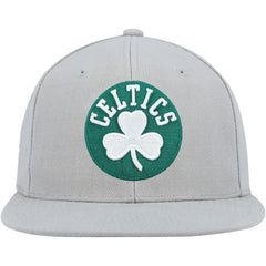Boston Celtics Side Core 2.0 Snapback Hat - Gray | Mitchell & Ness outlet