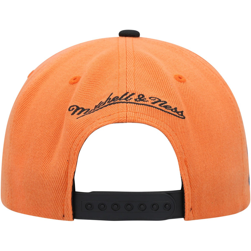 Phoenix Suns Side Core 2.0 Snapback Hat - Orange/Black | Mitchell & Ness shop
