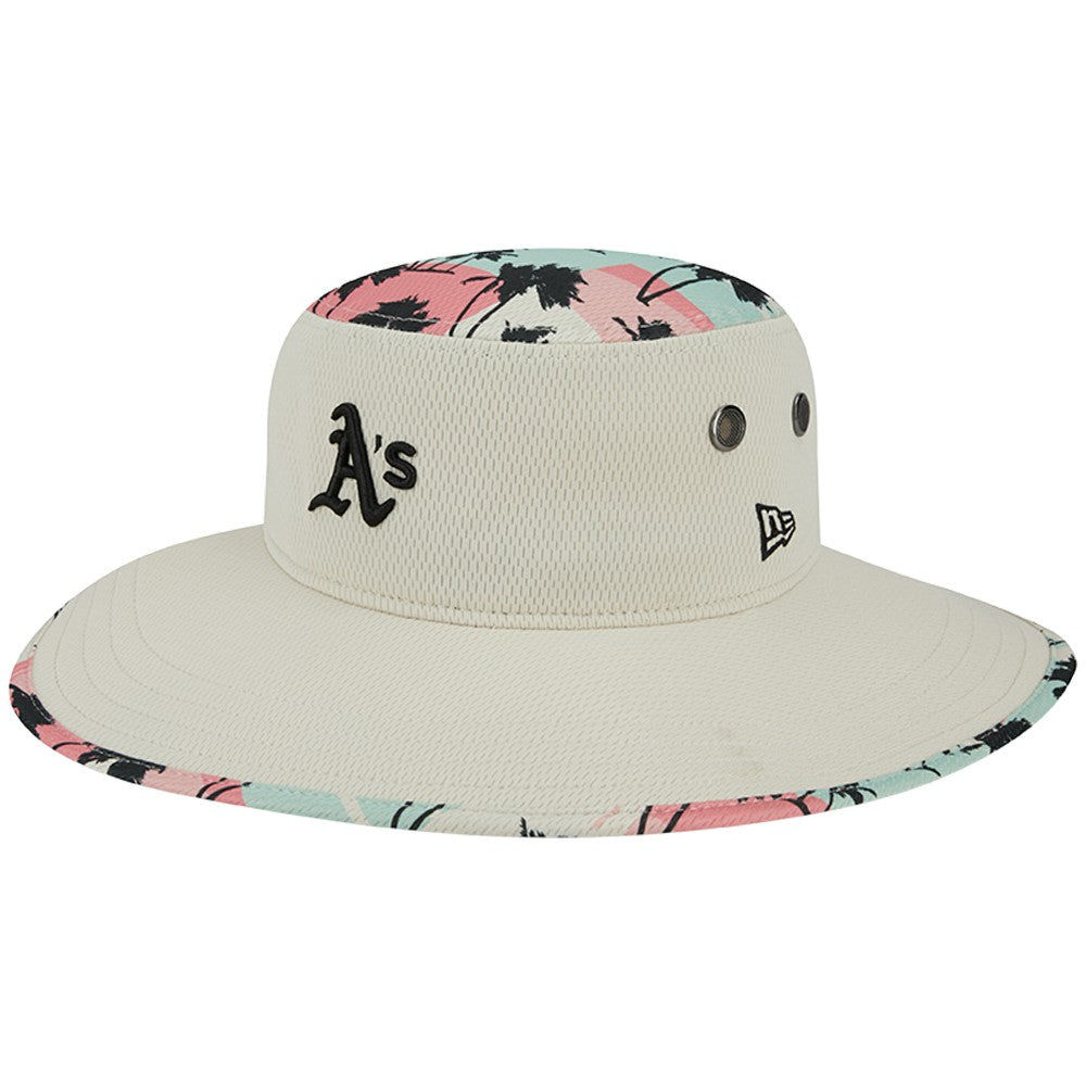Athletics Retro Beachin' Bucket Hat - Natural | New Era