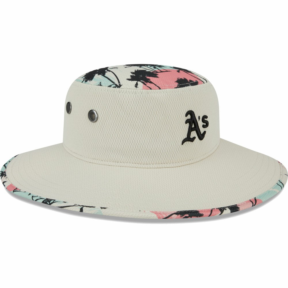 Athletics Retro Beachin' Bucket Hat - Natural | New Era