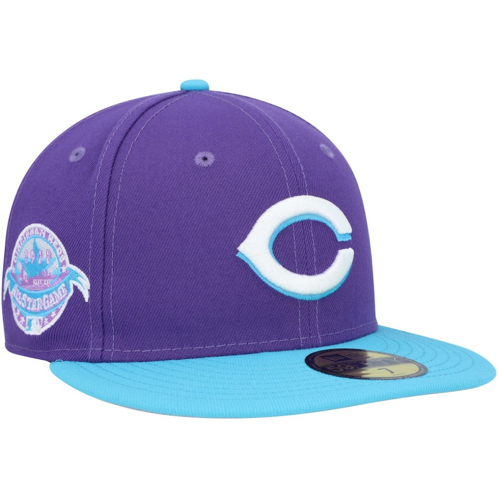 Cincinnati Reds Vice 59FIFTY Fitted Hat - Purple | New Era