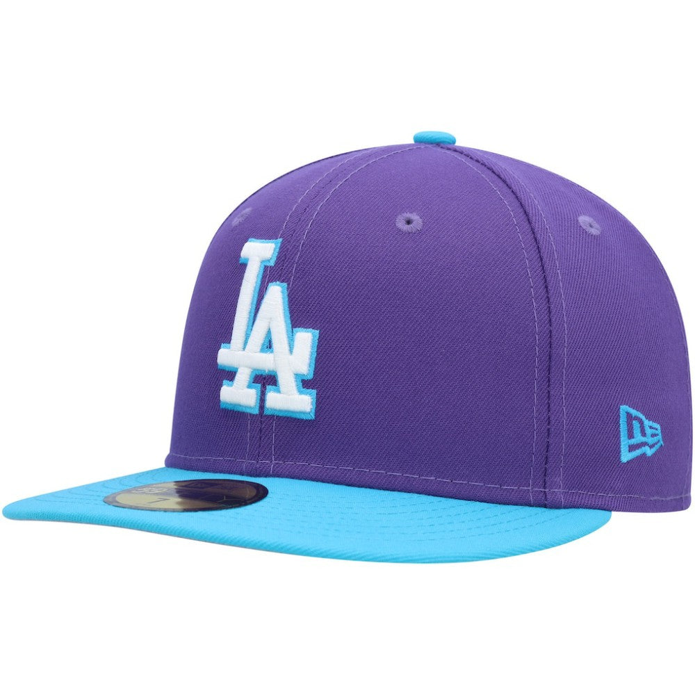 Los Angeles Dodgers Vice 59FIFTY Fitted Hat - Purple | New Era