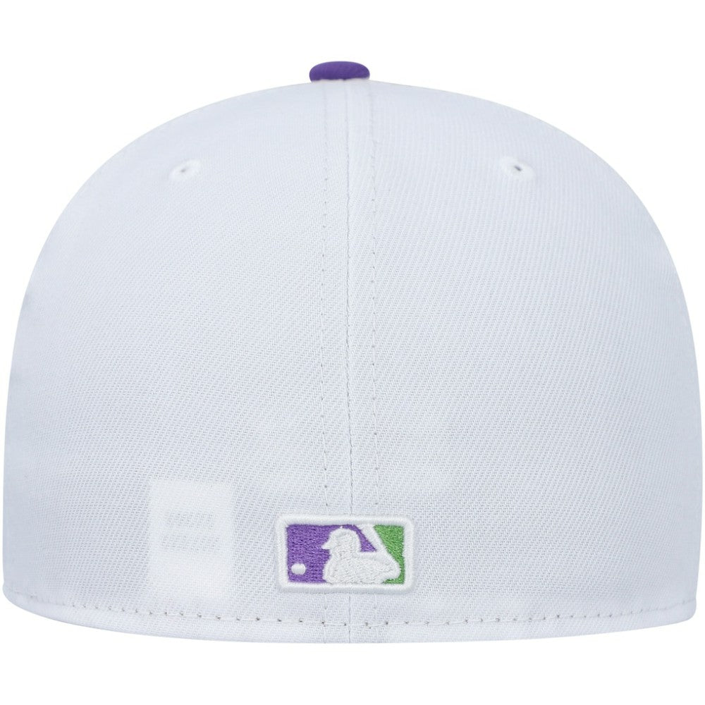 Boston Red Sox  Side Patch 59FIFTY Fitted Hat - White | New Era