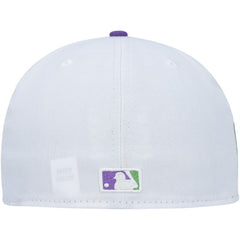 Chicago Cubs  Side Patch 59FIFTY Fitted Hat - White | New Era