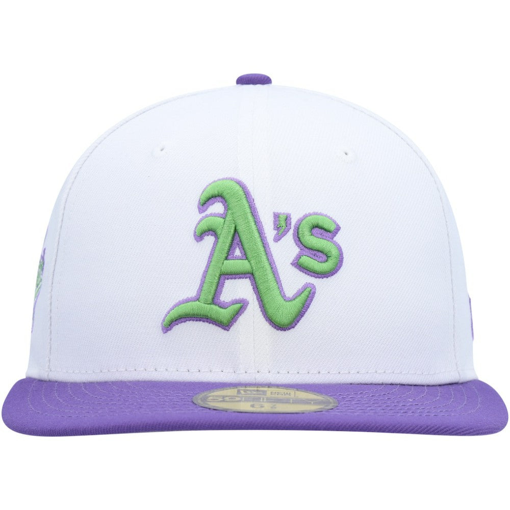 Athletics 1989 World Series Side Patch 59FIFTY Fitted Hat - White | New Era
