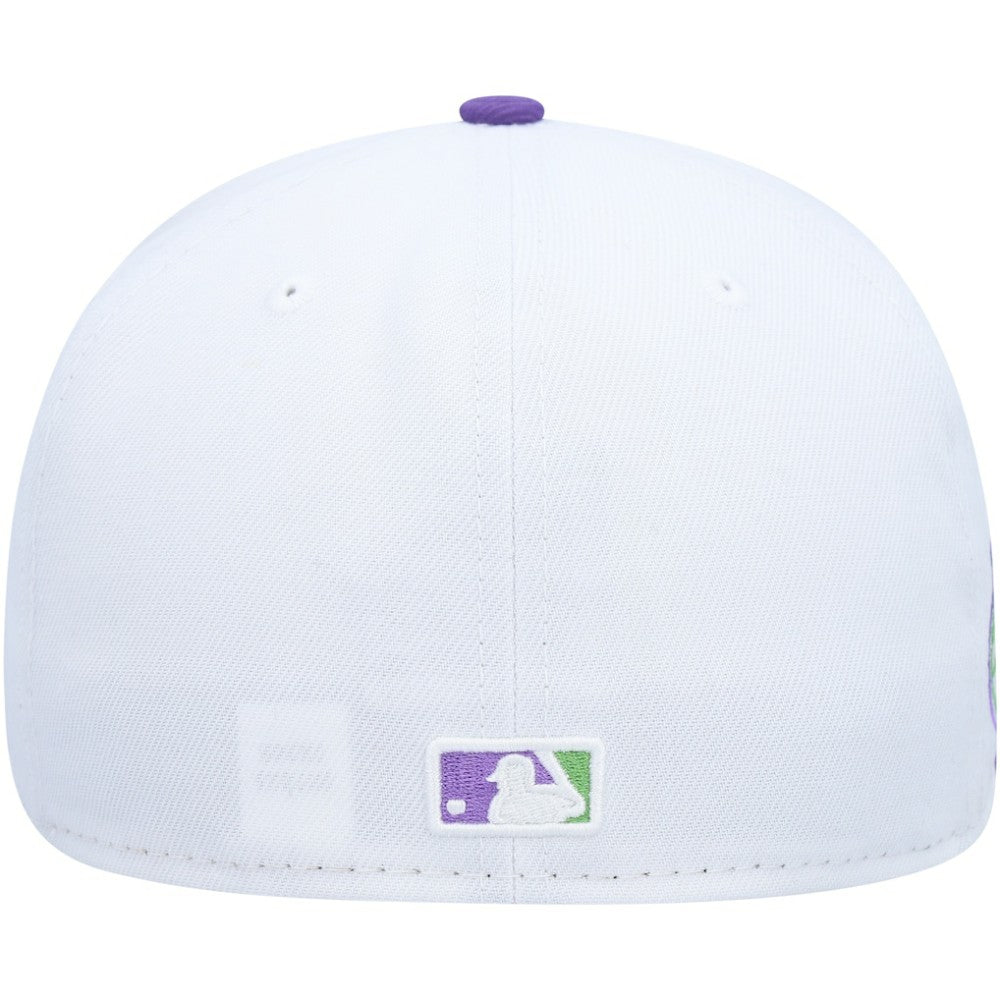 San Diego Padres 50th Anniversary Side Patch 59FIFTY Fitted Hat - White | New Era