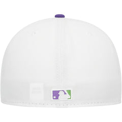 Tampa Bay Rays  Side Patch 59FIFTY Fitted Hat - White | New Era