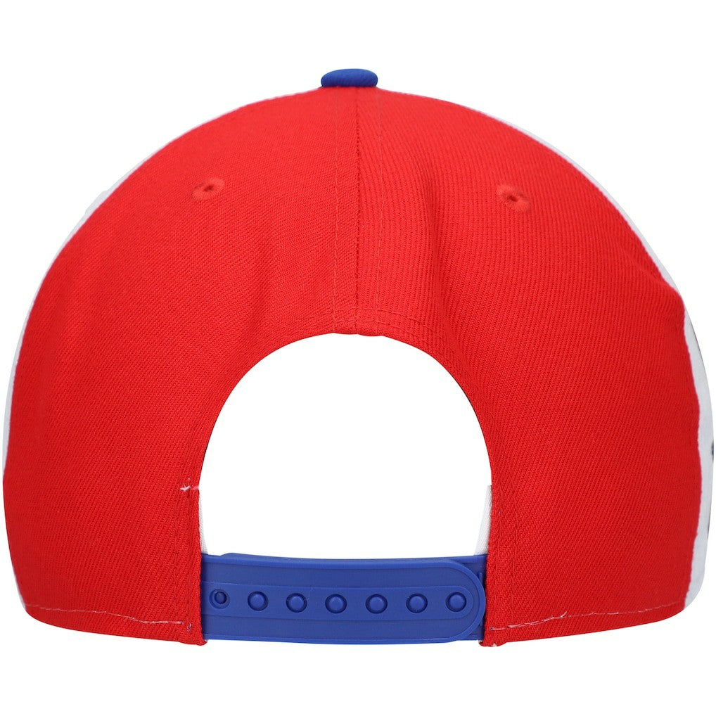 Philadelphia 76ers Pop Panels 9FIFTY Snapback Hat - Royal | New Era discount