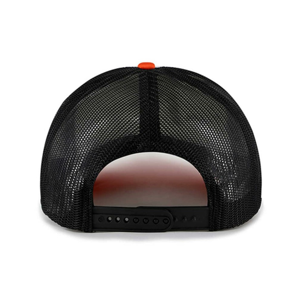 San Francisco Giants Foam Front Script Trucker Snapback Hat - White | 47 brand