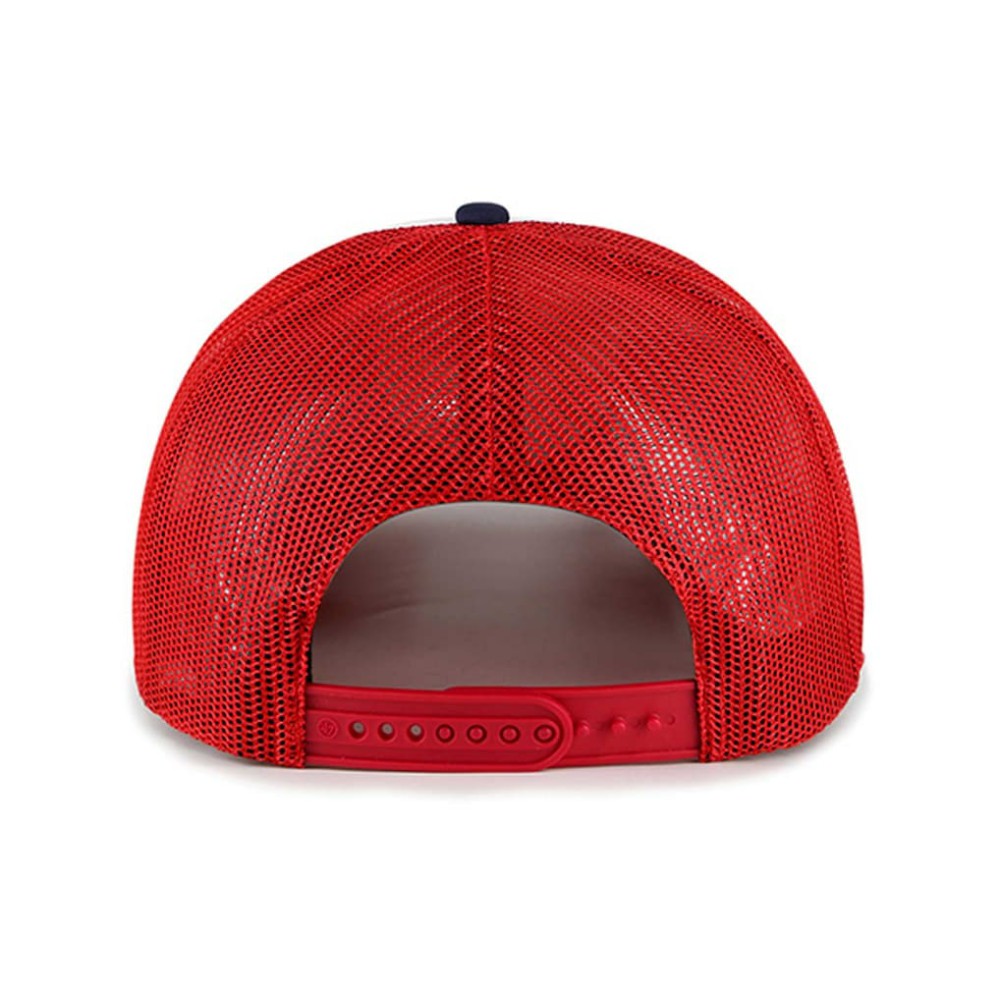 St. Louis Cardinals Foam Front Script Trucker Snapback Hat - White | 47 brand
