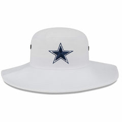 Dallas Cowboys New Era 2023 NFL Training Camp Panama Bucket Hat - White cheap