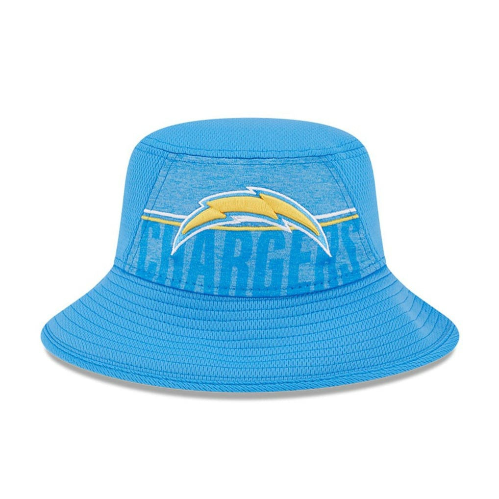 Los Angeles Chargers New Era 2023 NFL Training Camp Stretch Bucket Hat - Blue cheap