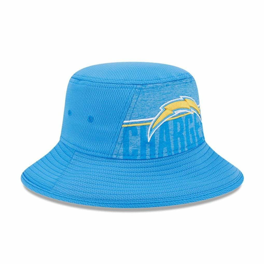 Los Angeles Chargers New Era 2023 NFL Training Camp Stretch Bucket Hat - Blue cheap