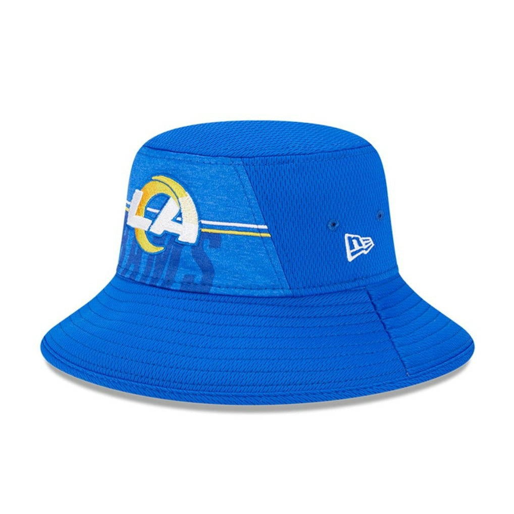 Los Angeles Rams New Era 2023 NFL Training Camp Stretch Bucket Hat - Royal for sale