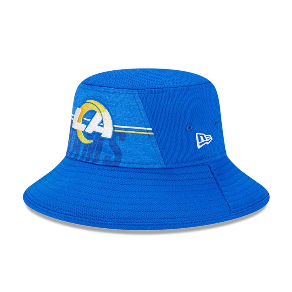 Los Angeles Rams New Era 2023 NFL Training Camp Stretch Bucket Hat - Royal for sale