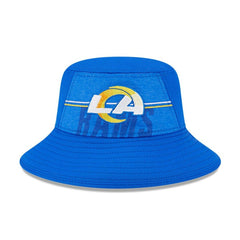 Los Angeles Rams New Era 2023 NFL Training Camp Stretch Bucket Hat - Royal for sale