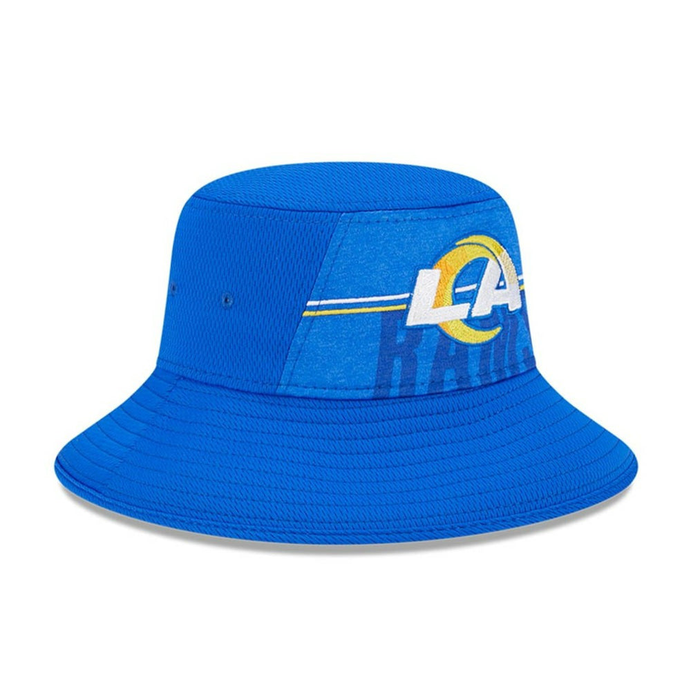 Los Angeles Rams New Era 2023 NFL Training Camp Stretch Bucket Hat - Royal for sale