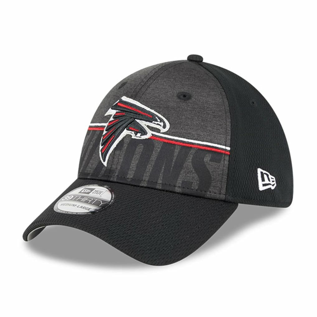 Atlanta Falcons New Era 2023 NFL Training Camp 39THIRTY Flex Hat - Black sale