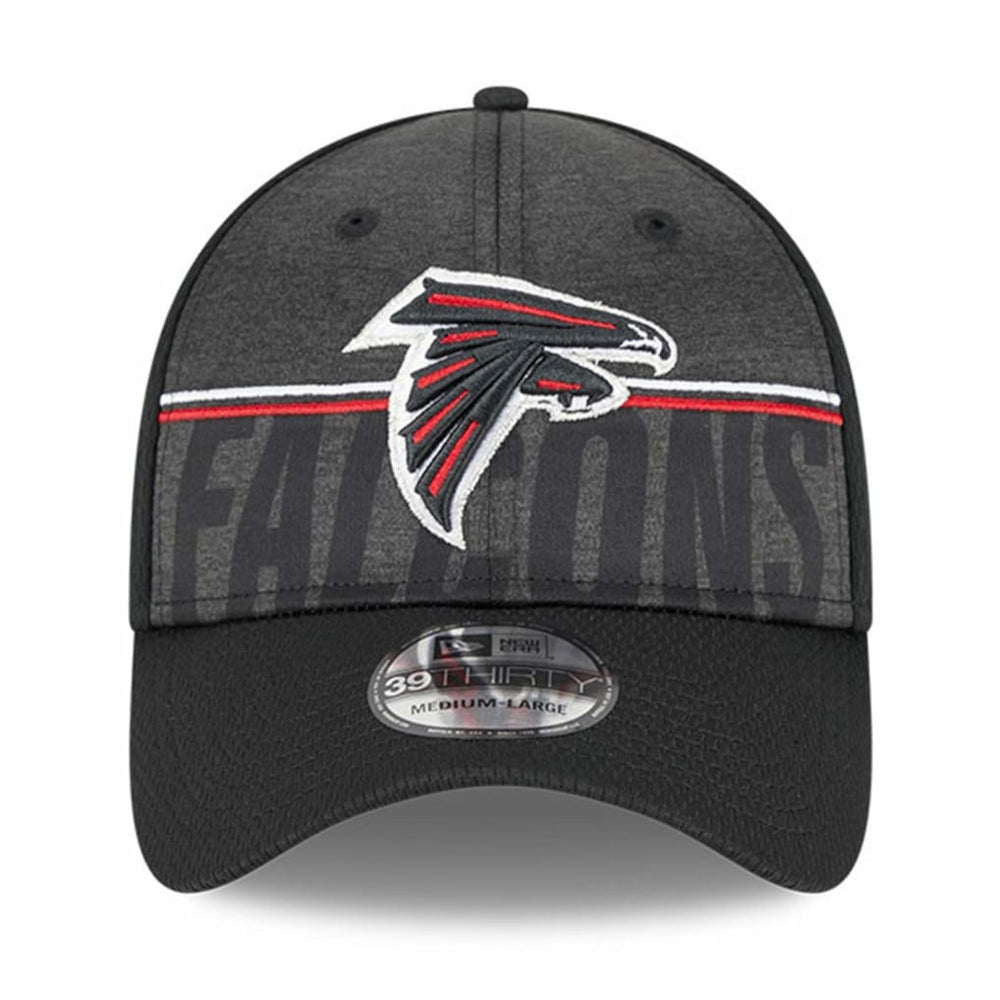 Atlanta Falcons New Era 2023 NFL Training Camp 39THIRTY Flex Hat - Black sale