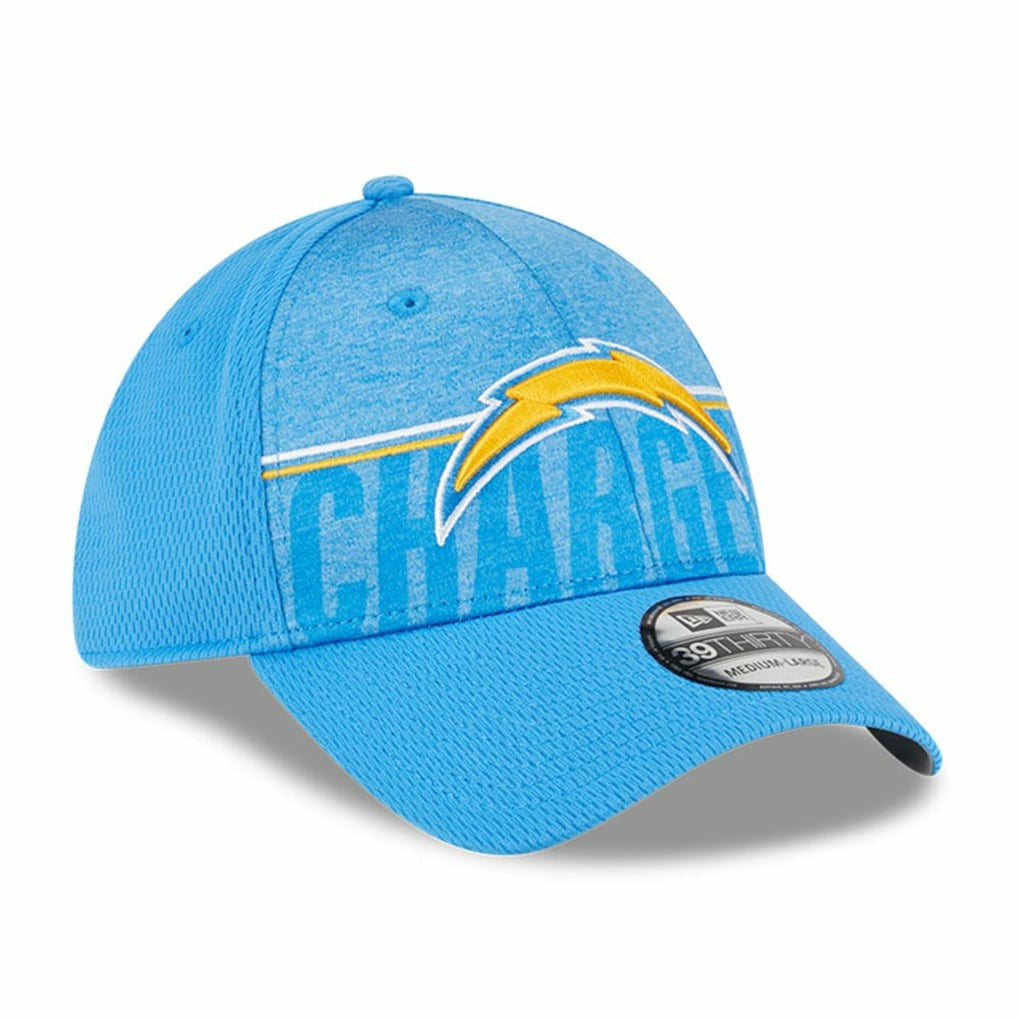 Los Angeles Chargers New Era 2023 NFL Training Camp 39THIRTY Flex Hat - Blue on sale