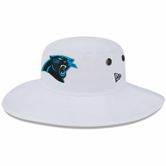 Carolina Panthers New Era 2023 NFL Training Camp Panama Bucket Hat - White on sale